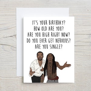 HYFR c'est votre carte d'anniversaire | Carte d'anniversaire drôle | Culture populaire