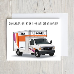 Carte U-Haul Babes | Petite amie | Fierté