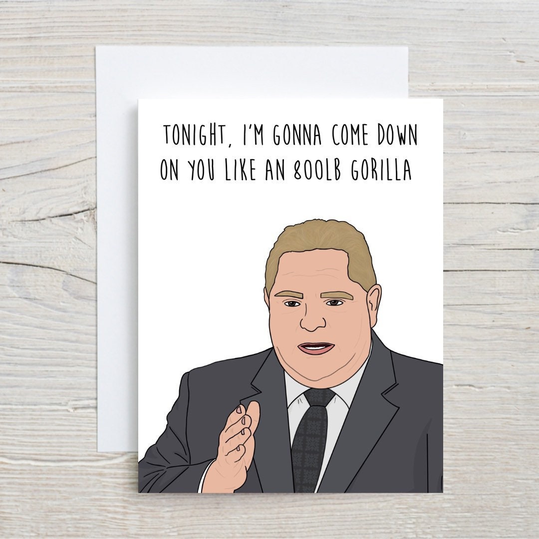 Doug Ford Card | Etsy