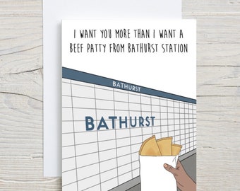 Bathurst Patty Love Card | Toronto | Ontario Card