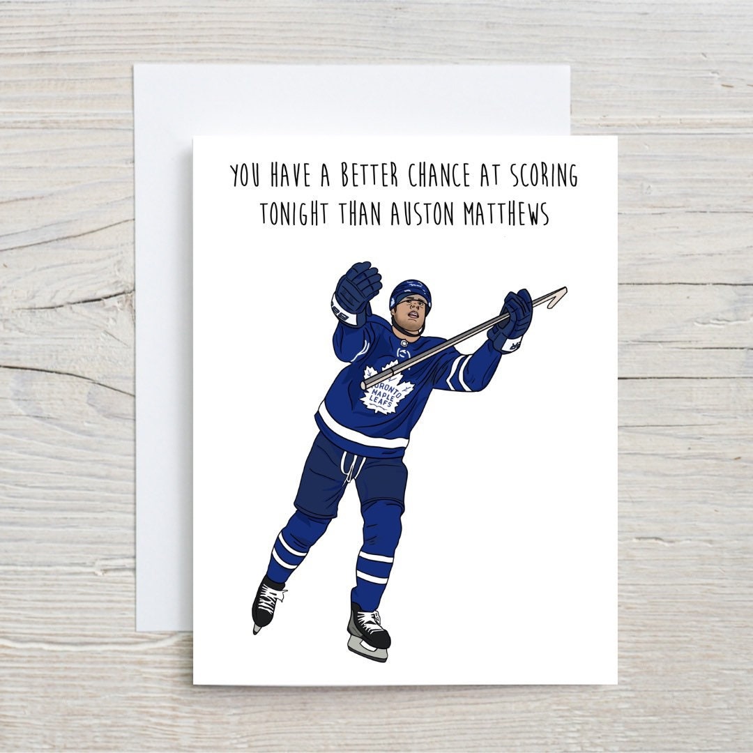 Auston Matthews 1/1 NHL Hockey Custom Card W Corduroy -  Sweden