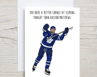 Auston Matthew’s Card | Toronto Hockey Love Card | Pop Culture