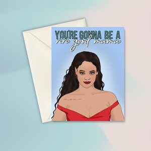 Bonne maman Riri | Carte de fête de naissance | Sexe révélé