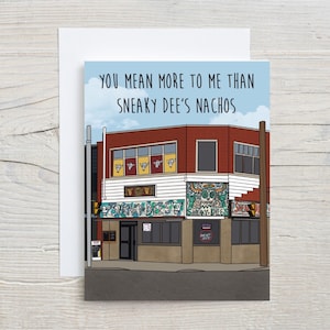 Carte sournoise d'amour de Nacho | Carte de Saint Valentin | Toronto | Carte de l'Ontario