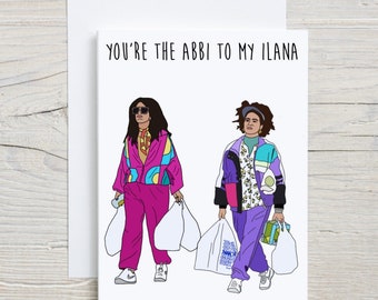 Broad City Happy Birthday Queen Card - Etsy