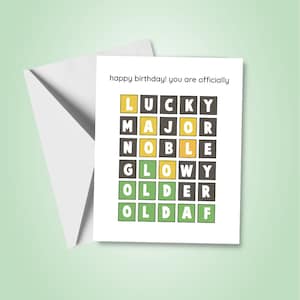 Carte de naissance | Carte d'anniversaire amusante