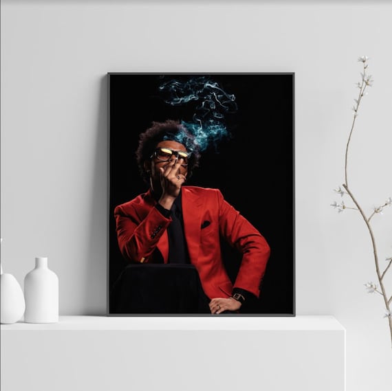 New The Weeknd Custom Personalized Art Print Poster Wall Decor