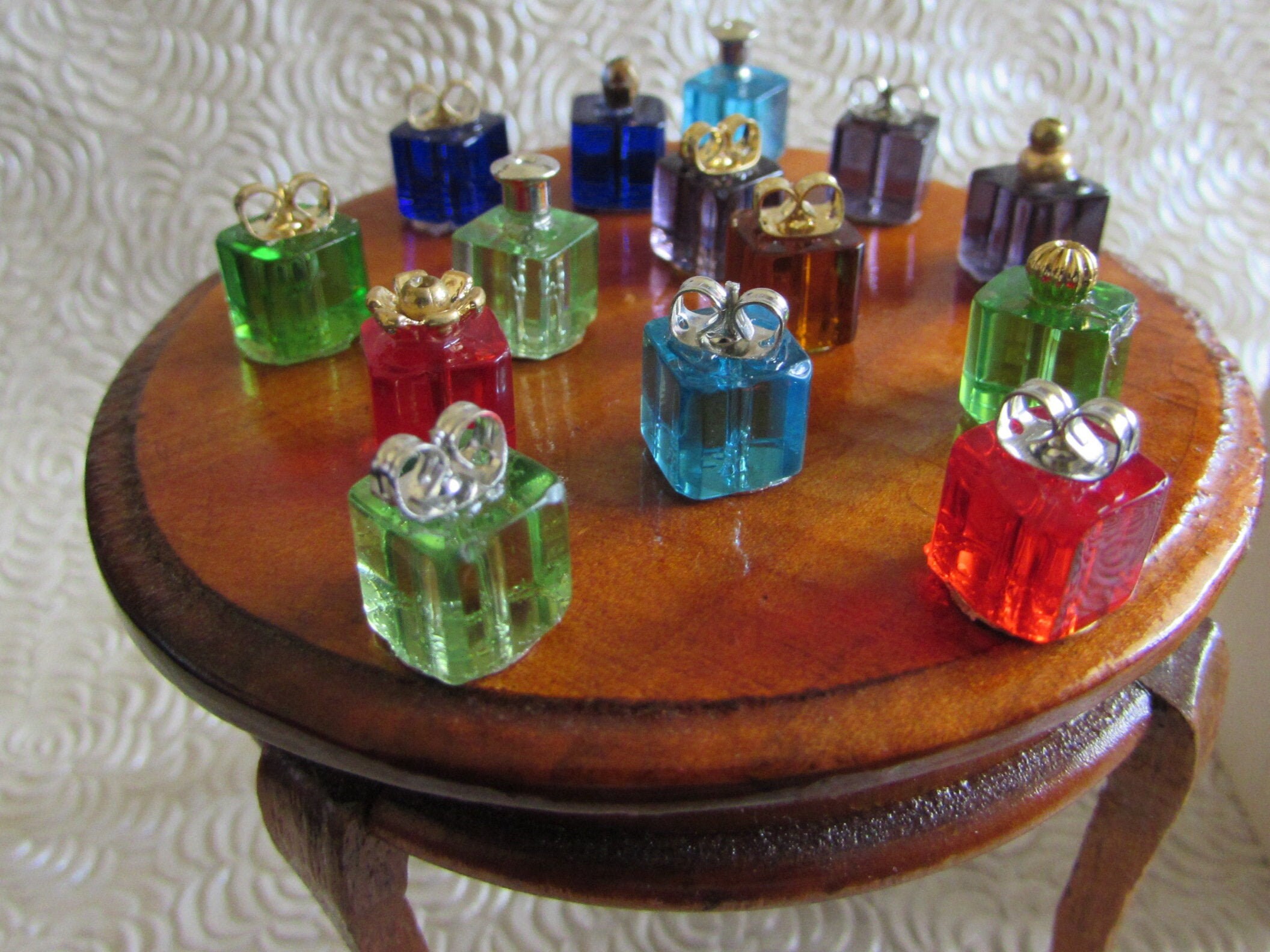 Miniature Gift Boxes/unique Perfume Bottles-mulitcolored 