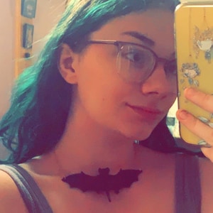 Black Bat Choker Necklace