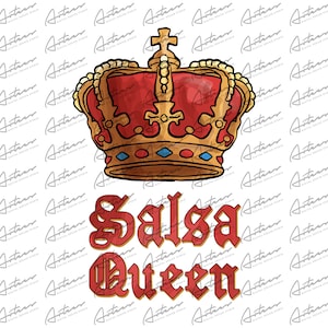 Salsa Queen Couple Matching Png Download