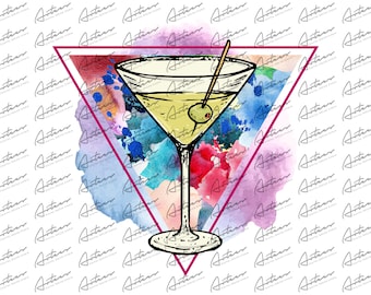 Watercolor Margarita Png Download