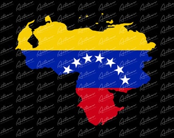 Venezuela Map Png Download