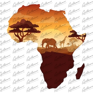 Africa Map Png Download