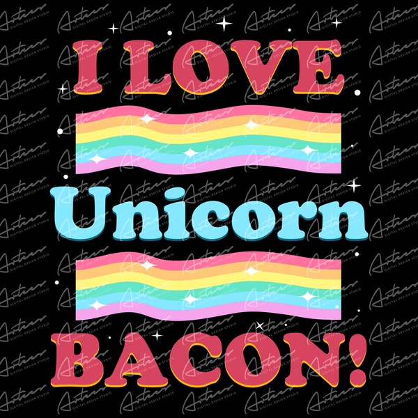Bacon Graphics - Etsy