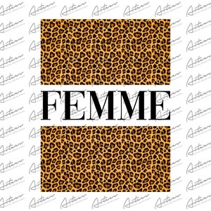 Femme Leopard Png Download