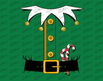 Detailed Elf Costume Png Download