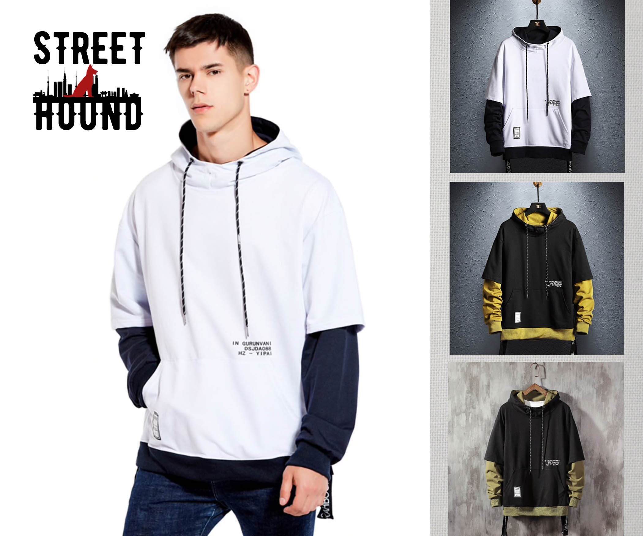 men's fashion sweatshirts