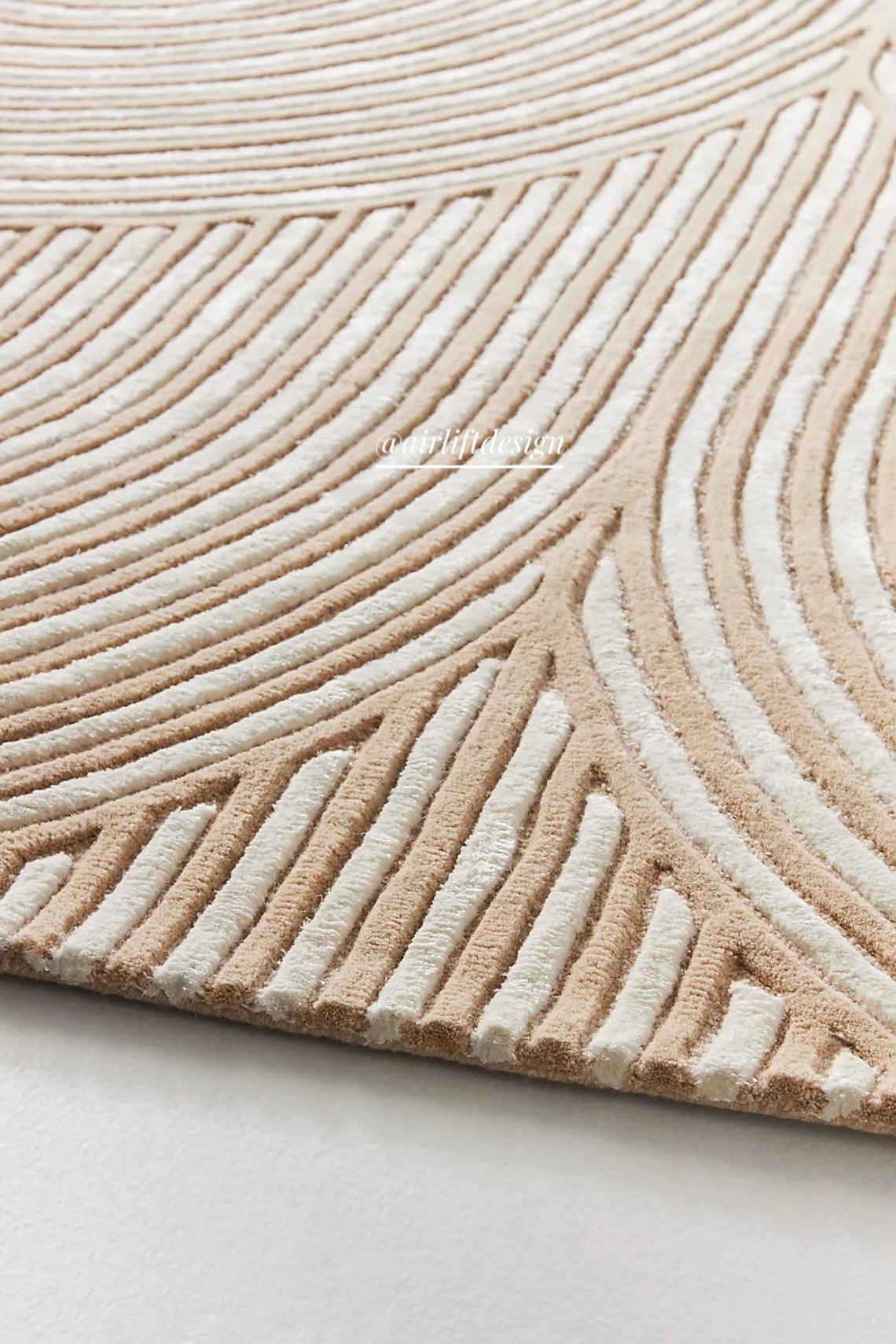 Wool modern design Handmade thick pile wool area rugs carpet Etsy