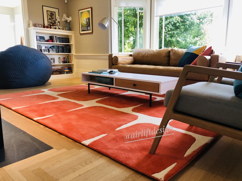 Wool Modern Designer tuffted Handmade Soho AL-RU064 thick pile wool area rugs carpet with free shipping USA, UK sale 