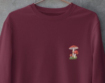 vintage mushroom sweater