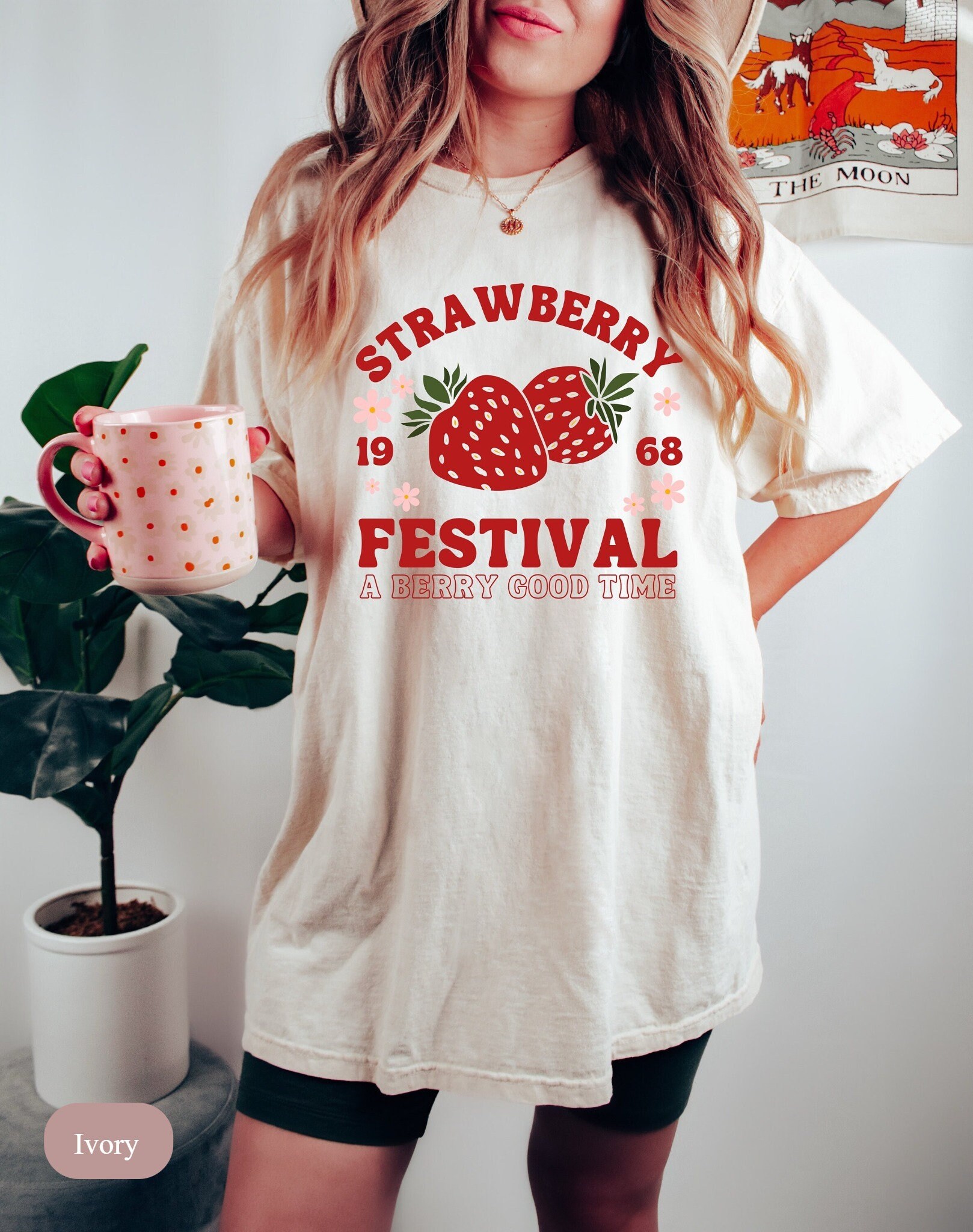 Comfort Colors Strawberry Festival T-shirt Old School Band