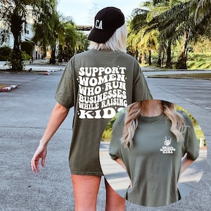 Comfort Colors Entrepreneur Shirt, Small Business Owner, Boss Lady Shirt, Boho Shirt, Gift For Mom, Mom Boss Shirt, Local Business
