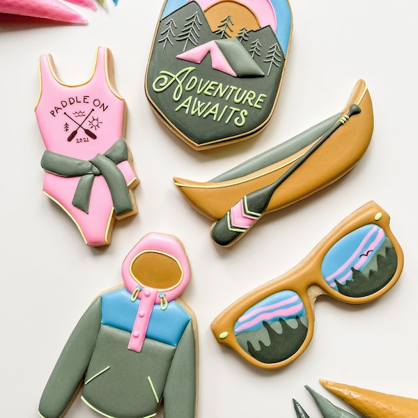 Summer Camp Cookie Decorating Workbook