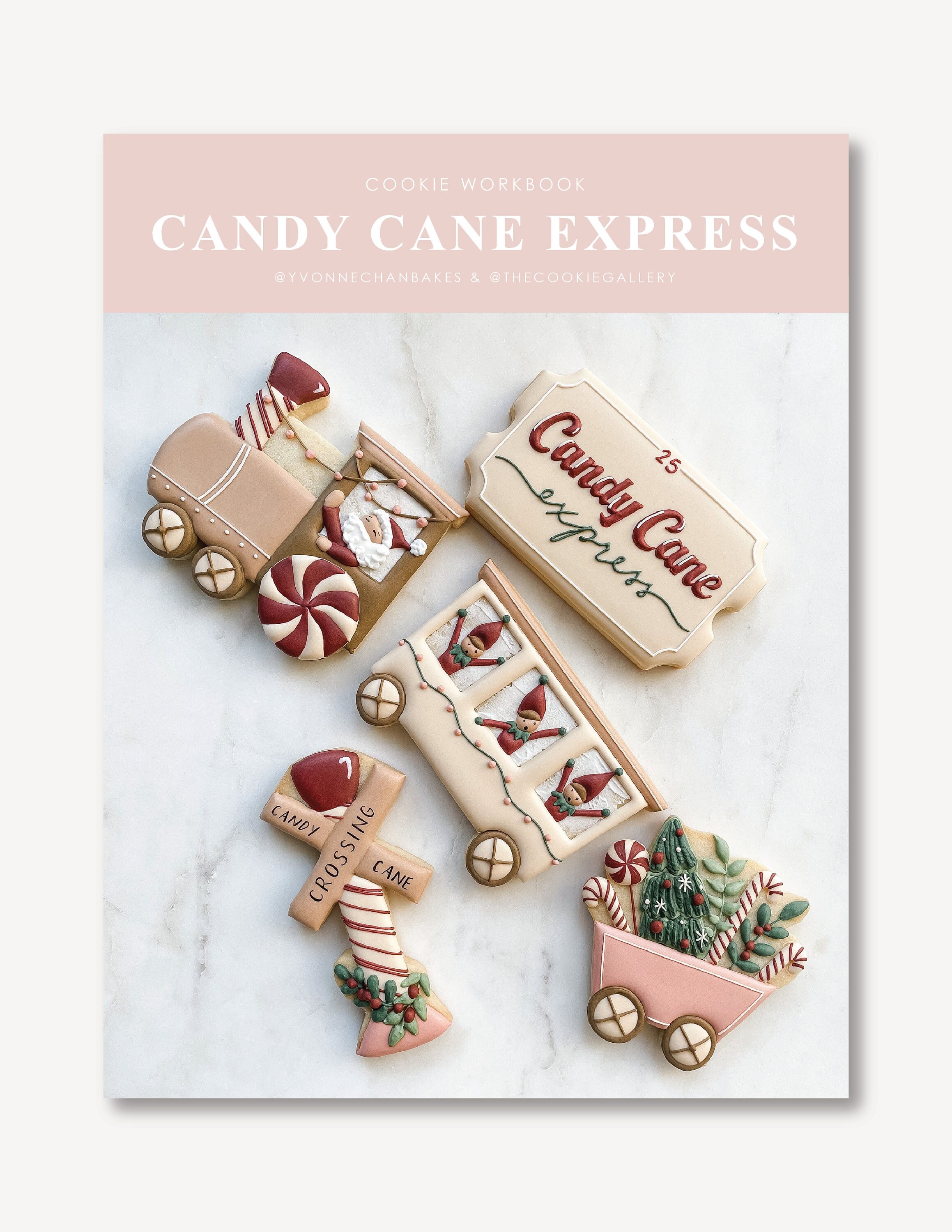 Candy Cane Express Cookie Decorating Workbook Etsy