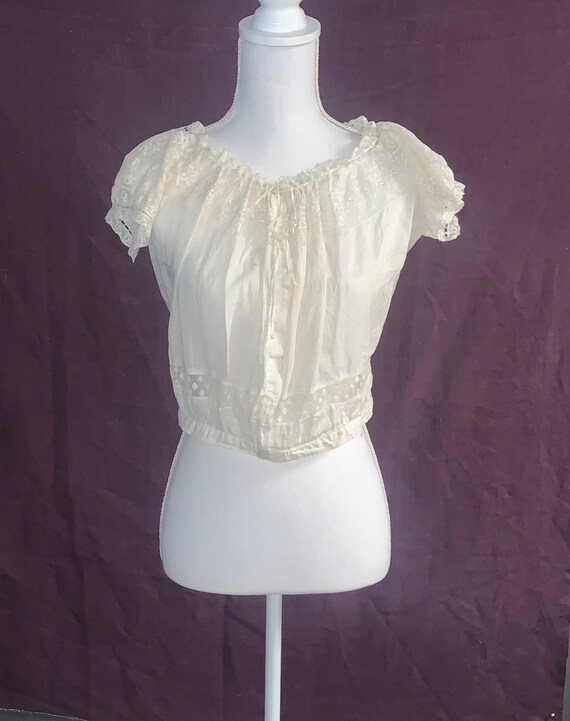 20’s Vintage Lace Bodice Antique