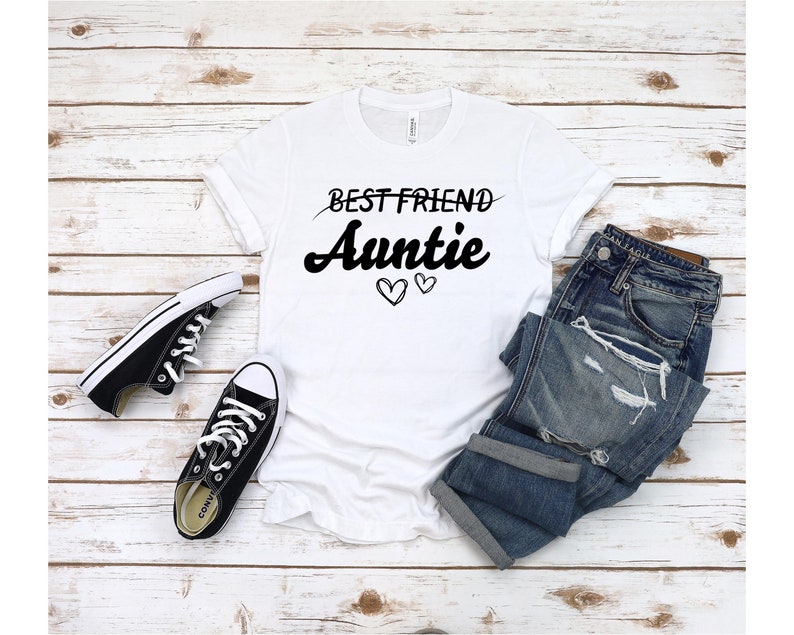 from best friend to auntie shirt aunt shirt pregnancy announcement shirt aunt promoted to auntie Pregnancy reveal baby announcement