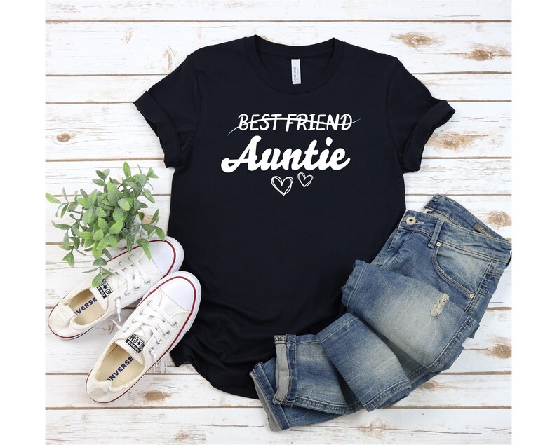 from best friend to auntie shirt aunt shirt pregnancy announcement shirt aunt promoted to auntie Pregnancy reveal baby announcement