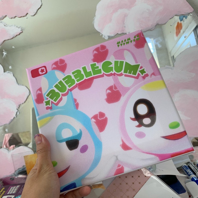 Animal Crossing Kk Slider album cover canvas Etsy