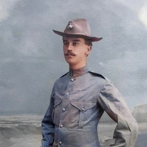 1904 Rare USMC Antique American US Marine Corps Uniform Cabinet Photo!