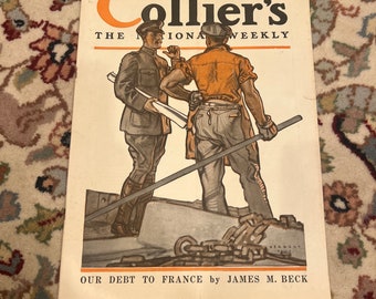 1917 Colliers WW1 Magazin