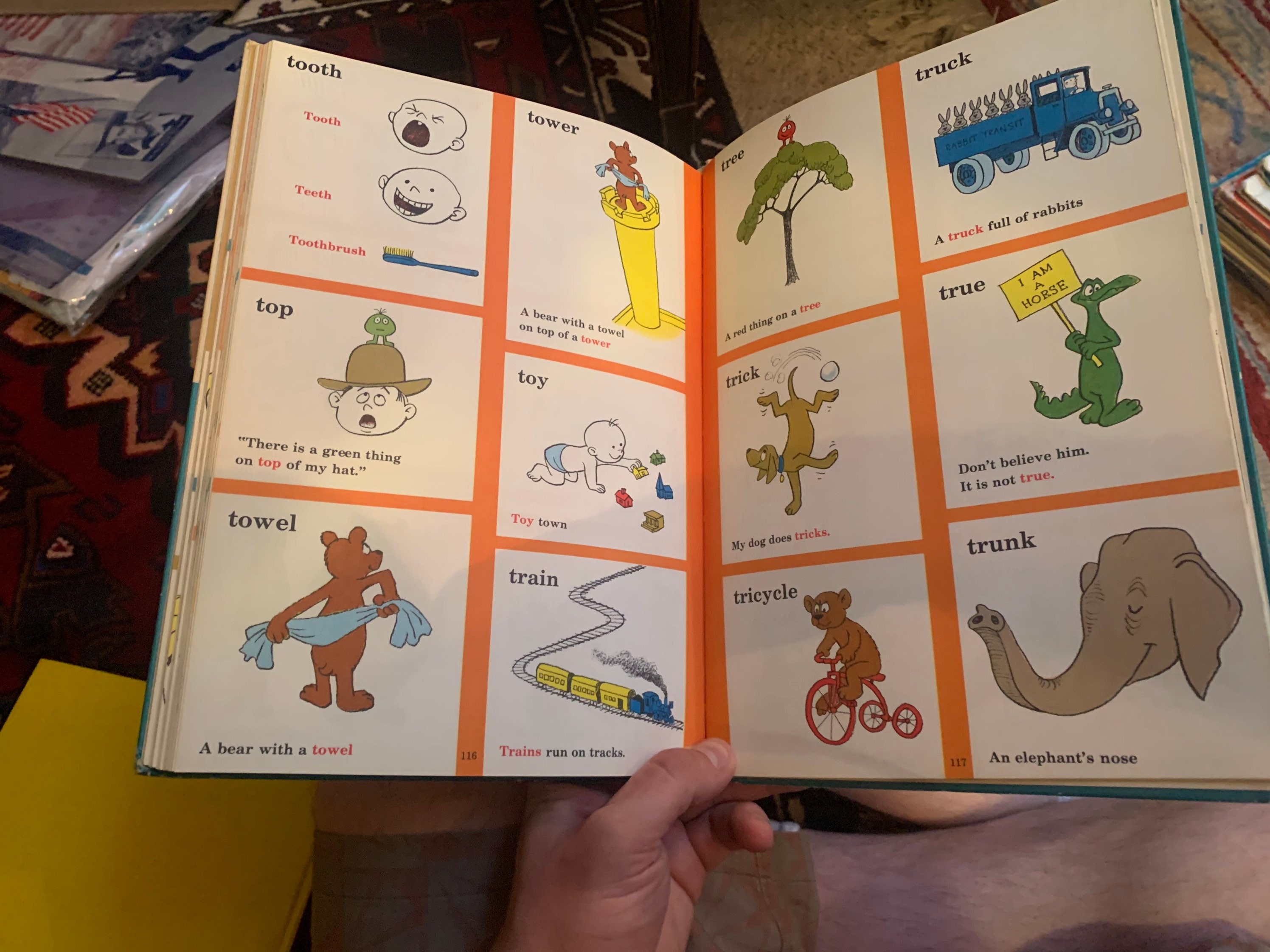 洋書絵本辞書 The Cat in the Hat Dictionary The Cat in the Hat Beginner Book Dictionary by the Cat