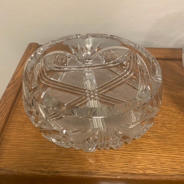 Cut Crystal Ashtray