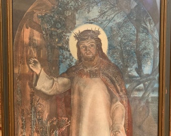 1930-40’s VTG Christ Image