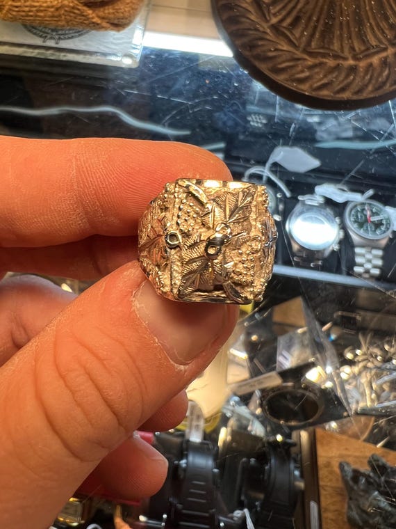 Landstrom’s Solid Sterling Silver Black Hills Gra… - image 1