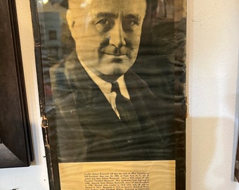 Retrato presidencial de FDR de 1930
