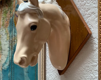 Porcelain Horse Head