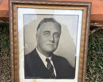 Retrato presidencial de FDR de la década de 1930