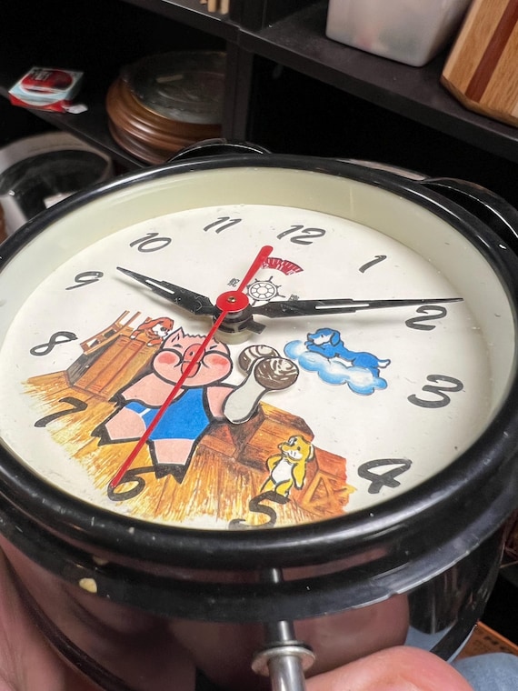 Vintage Chinese Alarm Clock - Etsy