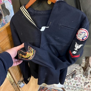 navy dress blue liberty cuffs Liberty Cuff Sets The Boatswain's Mate Store L.L.C