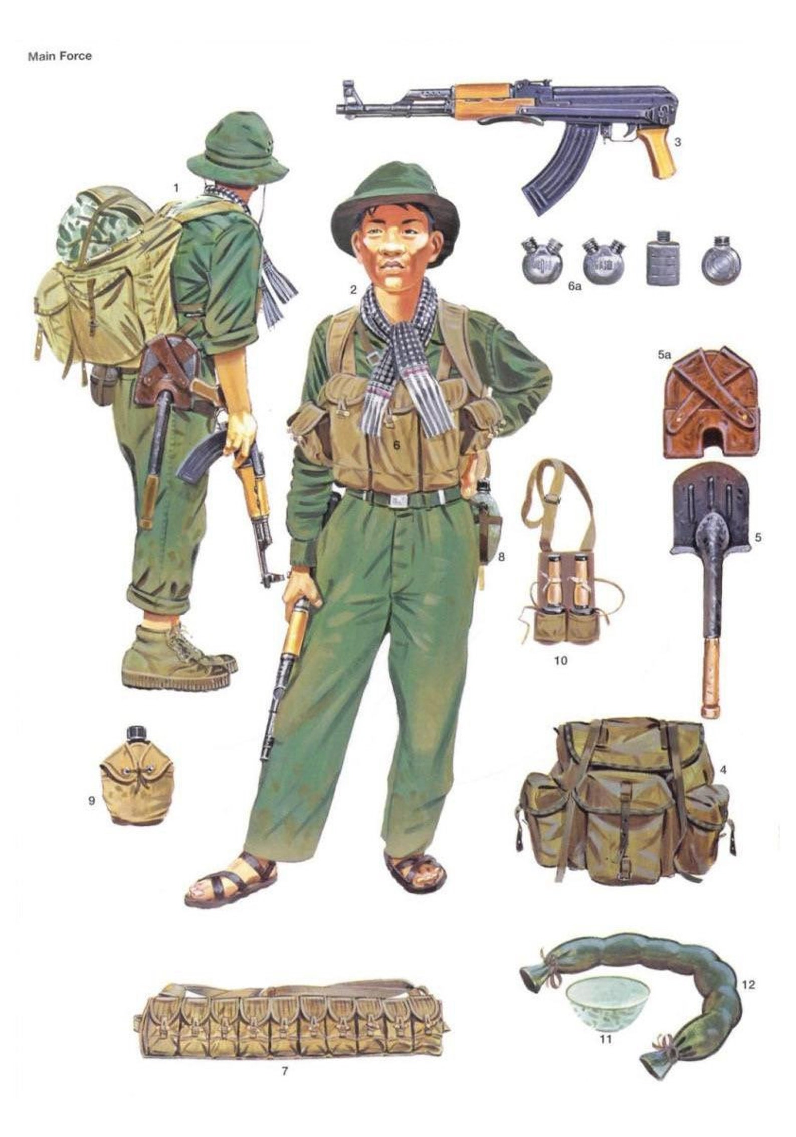 1960s NVA/ Vietcong SKS Ammo Belt Backpack Medical Bag NVA Etsy