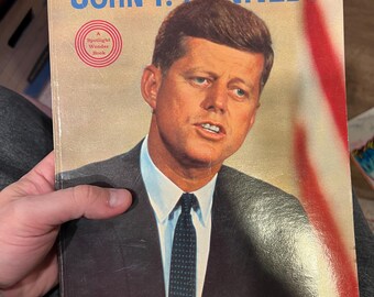 1960 年代 ジョン F ケネディ 巨大ヴィンテージ メモリアル ポスト