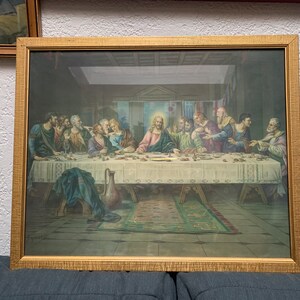 1930’s Brunozetti Last Supper