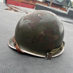 実物　M1 ヘルメット　ライナー付き　ユーロサープラス Amazon.co.jp: アメリカ軍 M-1 スチールヘルメット (スチール