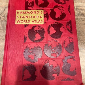 1958 ハモンド家の世界地図帳