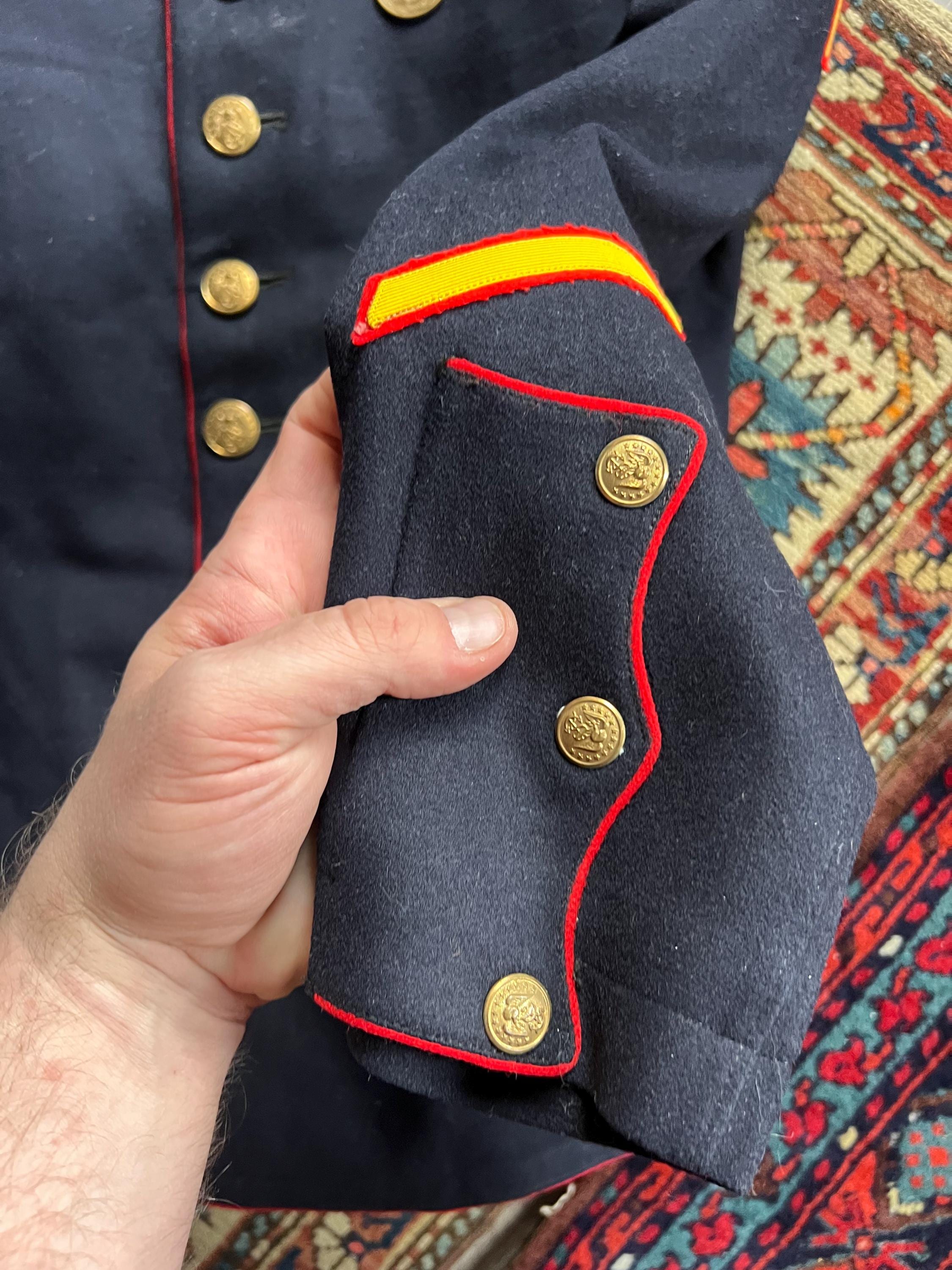 1928 Usmc Marine Corps Dress Blue Uniform Corporal Named S Loader Pre Wwii Tunic