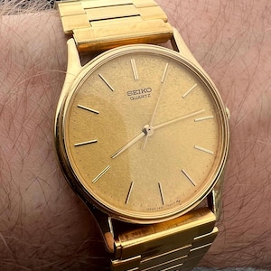 【希少】SEIKOシャリオ 7431-6100 80年代ヴィンテージ クォーツ Seiko 7431 - Etsy 日本